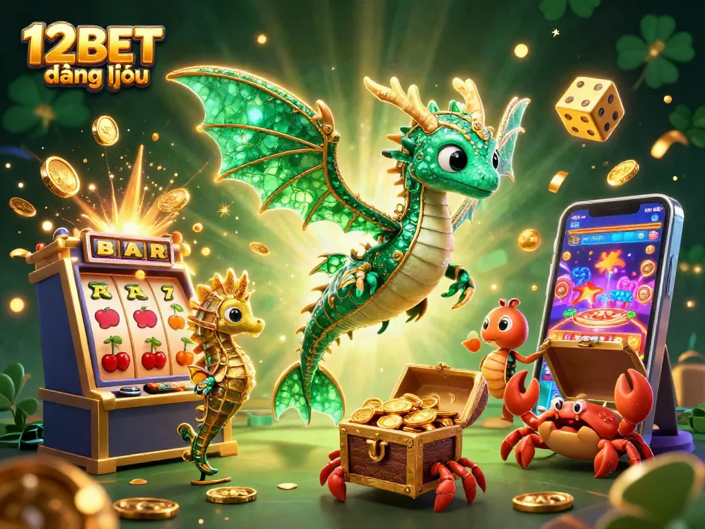 Experience the excitement of 12BET đăng nhập with vibrant 3D casino elements and stunning visuals.